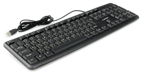 Клавиатура Gembird KB-8320UXL-BL USB (черная) - фото в интернет-магазине Арктика