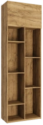 Гостиная "Бруклин" ПМ-422.01 шкаф комбинированный (Дуб крафт табачный) - ВКДП - каталог товаров магазина Арктика