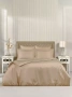 Постельное белье Arya Vip из Однотонного Сатина 1.5 Сп. 160x220 Бежевый - Ария