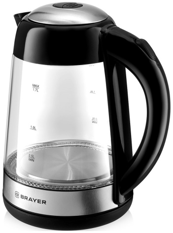 Чайник BRAYER BR1012BK - фото в интернет-магазине Арктика