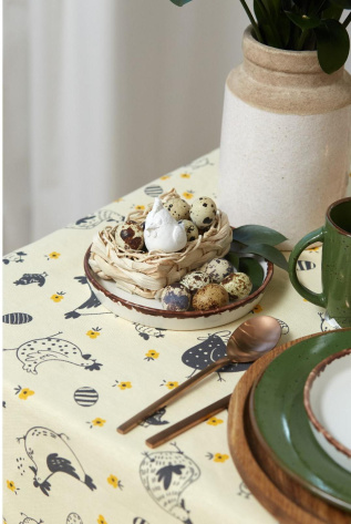 Скатерть "Chicken farm" ПСХ 5538637 180*144 см  - Сима-ленд - фото в интернет-магазине Арктика