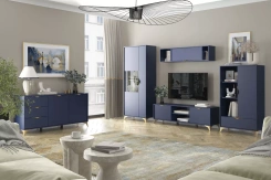 Гостиная "Челси" (морской синий) - Столлайн - каталог товаров магазина Арктика