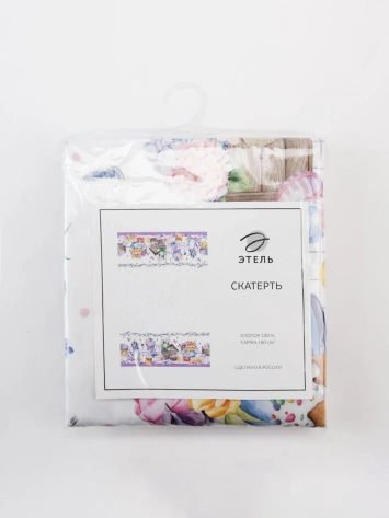 Скатерть "Этель" Цыплята и куличи ПСХ 6261131 147*220 см   - Сима-ленд - фото в интернет-магазине Арктика