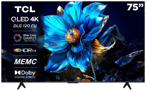 Телевизор TCL 75P7K UHD Smart TV - фото в интернет-магазине Арктика