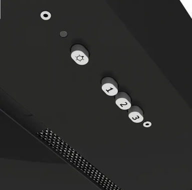 Вытяжка Elikor CUBE 60П-650-К3Д черный/черный - фото в интернет-магазине Арктика