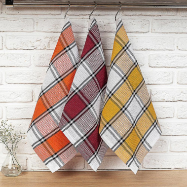 Полотенце кухонное вафельное 40*60 см код 434-101 - Гала-центр - фото в интернет-магазине Арктика