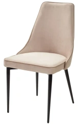 Стул NEPAL-P (БЕЖЕВЫЙ Barkhat 5 / ЧЕРНЫЙ) - М-Сити - каталог товаров магазина Арктика