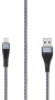 Кабель TFN USB-Lightning Forza 1m Графит (TFN-CFZLIGUSB1MGR)*