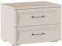 Спальня "Борсолино" БО-305.03 тумба прикроватная (Кашемир серый) - Ангстрем