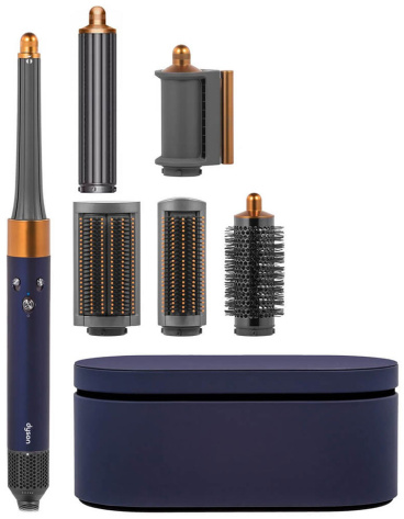 Стайлер Dyson AirWrap Complete HS05 DBBC Dark blue and blue/Copper (395956-01) - фото в интернет-магазине Арктика