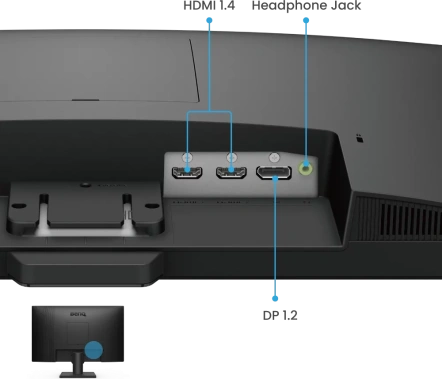 Монитор 23.8" Benq GW2490E (черный) - фото в интернет-магазине Арктика