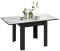 Стол обеденный "Хьюстон" Т1 (Черный/Белый мрамор) - Три Я - фото в интернет-магазине Арктика