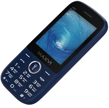 Мобильный телефон Maxvi K20 Blue - фото в интернет-магазине Арктика