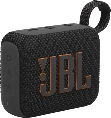 Портативная акустика JBL Go 4 Black (JBLGO4BLK) - фото в интернет-магазине Арктика