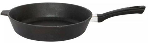 Сковорода чугунная б6040 26 см - Кукмара - фото в интернет-магазине Арктика