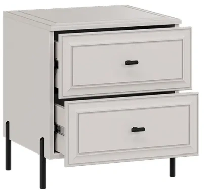 Спальня "Пандора" тумба прикроватная (Кашемир/ Кашемир сатин) - Три Я - фото в интернет-магазине Арктика