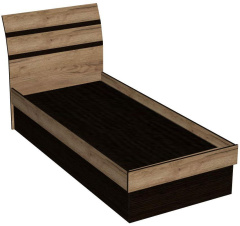 Спальня "Скарлет-2" кровать 90*200 (крафт табачный) - Евромебель - каталог товаров магазина Арктика