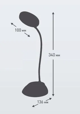 Светильник Camelion Ultraflash UF-744 C14 (розовый) - фото в интернет-магазине Арктика