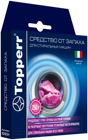 Средство от запахов в стиральных машинах Topperr 32231 - фото в интернет-магазине Арктика
