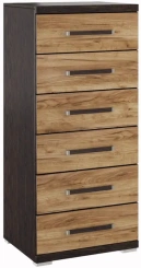 Спальня "Скарлет-2" комод 600 (крафт табачный) - Евромебель - каталог товаров магазина Арктика