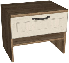 Прихожая "Катрин" TP56.1 тумба для обуви с ящ (крафт табачный/дуб приморский) - Евромебель - каталог товаров магазина Арктика