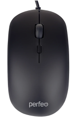Мышь Perfeo LUMP (PF_B4896) (черная) - каталог товаров магазина Арктика