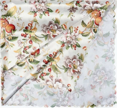 Скатерть Доляна "Цветочный день" 145х300 см, 100% п/э 10389103 - Сима-ленд - фото в интернет-магазине Арктика