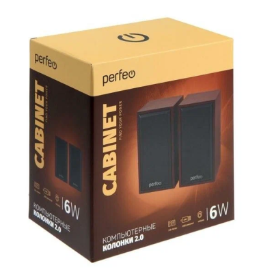 Колонка Perfeo CABINET (Махагон) PF_A4388 - фото в интернет-магазине Арктика