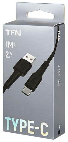 Кабель TFN USB-Type-C 1m Black (TFN-CUSBCUSB1MBK)* - фото в интернет-магазине Арктика