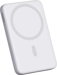 Аккумулятор внешний Aukey Magnetic 5000 White (APB-PB-MS03WH) - каталог товаров магазина Арктика