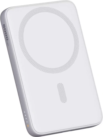 Аккумулятор внешний Aukey Magnetic 5000 White (APB-PB-MS03WH) - фото в интернет-магазине Арктика