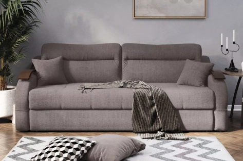 Диван "Сицилия" (02) серый - Столлайн - фото в интернет-магазине Арктика
