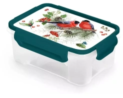 Контейнер для СВЧ "Снегири" 55-1407 (4376186) 0,75 л - Союзпластик - каталог товаров магазина Арктика