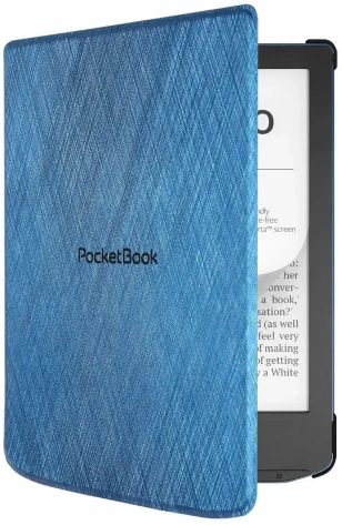 Обложка Pocketbook H-S-634-B-WW Синяя, Shell для 629/634 Verse/Verse Pro - фото в интернет-магазине Арктика