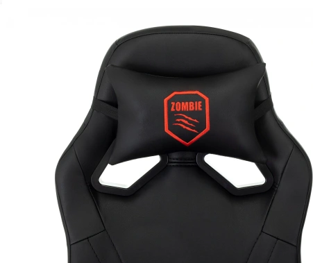 Кресло игровое ZOMBIE 50 B черно искуственная кожа - фото в интернет-магазине Арктика