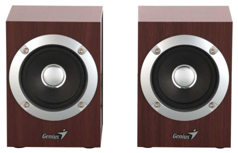 Колонки Genius SP-HF 280 (деревяные) - фото в интернет-магазине Арктика