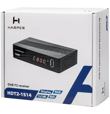 Приемник цифрового ТВ Harper HDT2-1514 - фото в интернет-магазине Арктика