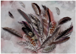 Картина-холст "Перья" 50*70 см 9035887 - Сима-ленд - каталог товаров магазина Арктика
