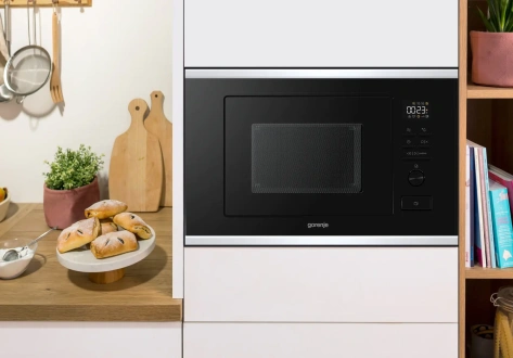 Встраиваемая микроволновая печь Gorenje BMX201M2BG - фото в интернет-магазине Арктика