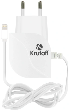 Зарядное устройство для Lightning Krutoff CH-12 (02177) - фото в интернет-магазине Арктика