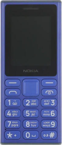 Мобильный телефон Nokia 108 (TA-1627) DS голубой - фото в интернет-магазине Арктика