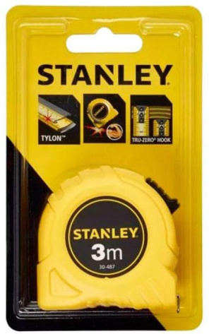Рулетка Stanley 0-30-487 3 м - фото в интернет-магазине Арктика