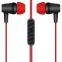 Наушники + микрофон Krutoff HF-X61 (красные) (09634)