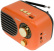 Радиоприемник Telefunken TF-1682B orange/gold - фото в интернет-магазине Арктика