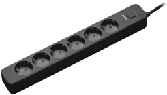 Сетевой фильтр Perfeo Power Stream PF_C3972, 2500W, 3м, 6 розетки, черный - каталог товаров магазина Арктика