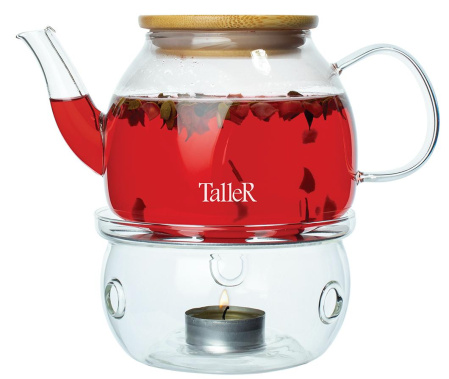 Чайник заварочный с подставкой "TALLER" 31377 800 мл - Электробыт М - фото в интернет-магазине Арктика