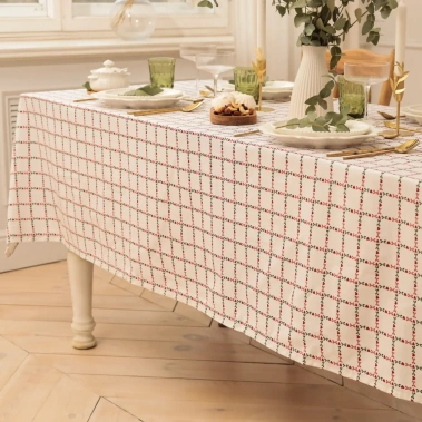 Скатерть Этель "Flower Cage" 110х149 см, 100% хл, рогожка 186 г/м2 10724557 - Сима-ленд - фото в интернет-магазине Арктика