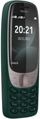 Мобильный телефон Nokia 6310 DS Зеленый TA-1400 - фото в интернет-магазине Арктика