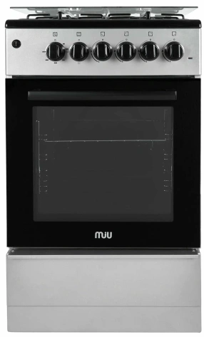 Плита комбинированная MiU 5011 ERP ГК LUX серая - фото в интернет-магазине Арктика