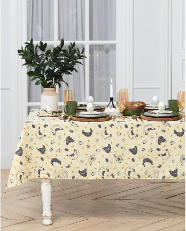 Скатерть "Chicken farm" ПСХ 5538637 180*144 см  - Сима-ленд - фото в интернет-магазине Арктика